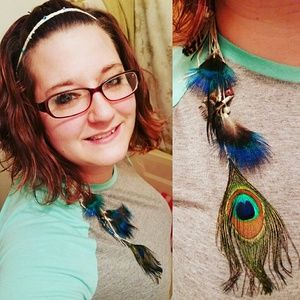 Peacock Headband