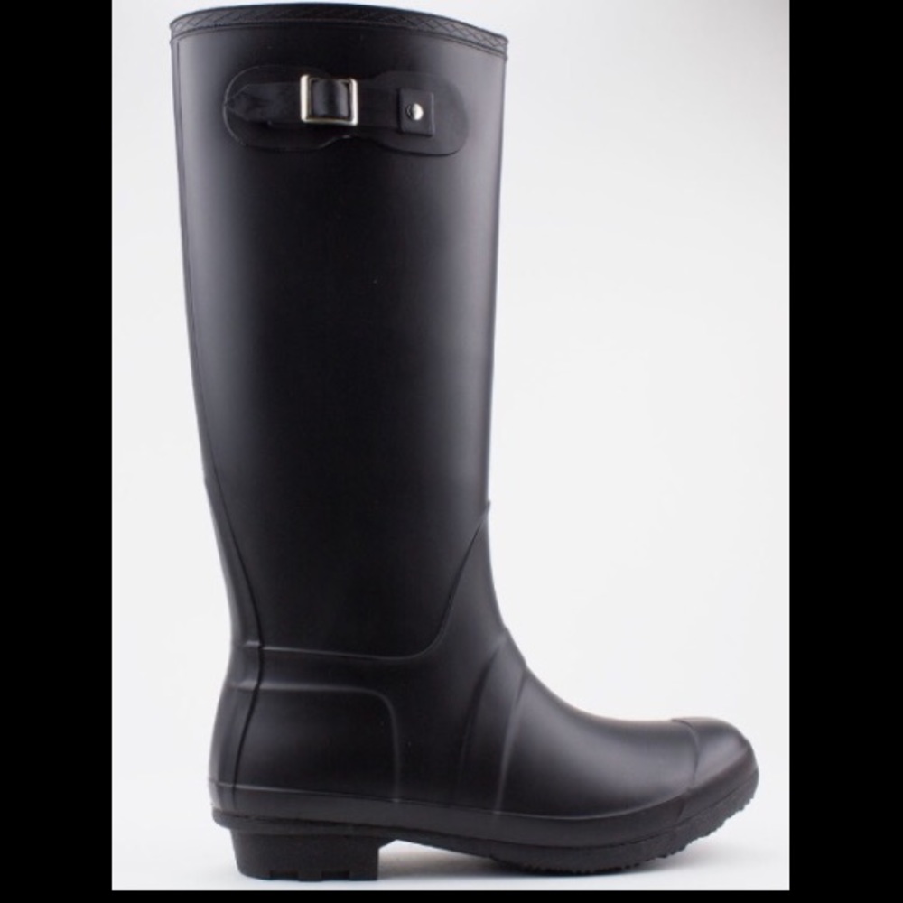 Black Rain Boots