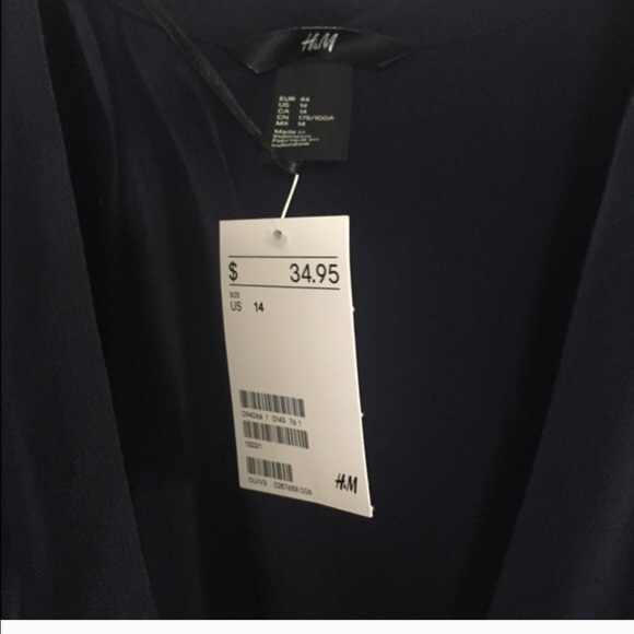 Black wrap dress H&M - Picture 2 of 8