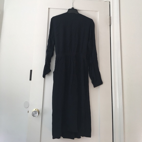 Black wrap dress H&M - Picture 6 of 8