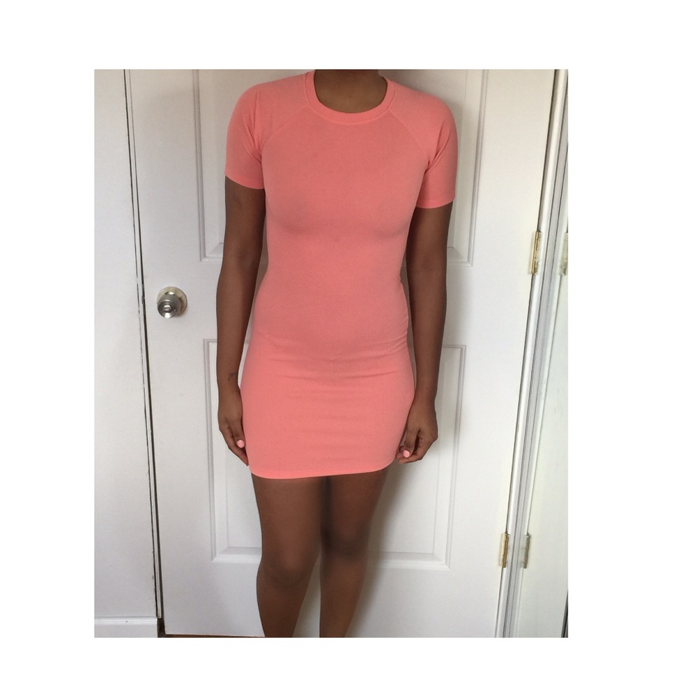Coral Mini dress