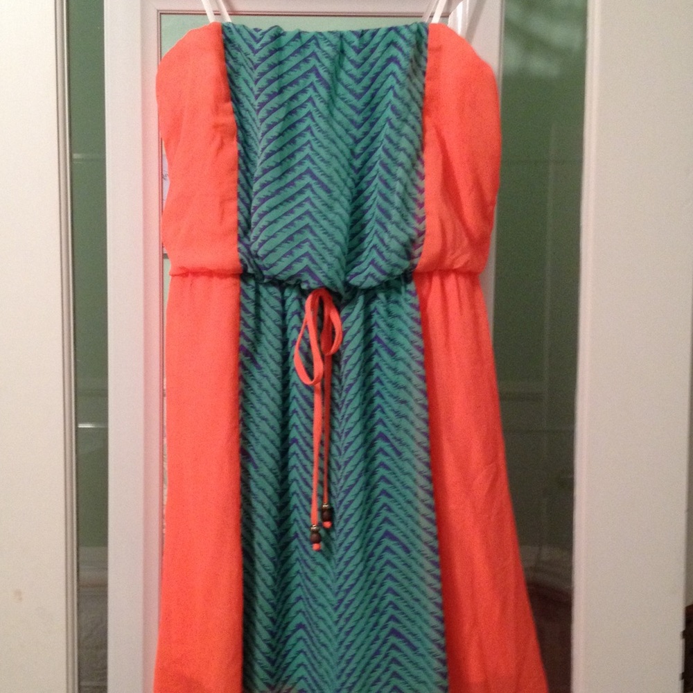 NWT Bright colored maxi