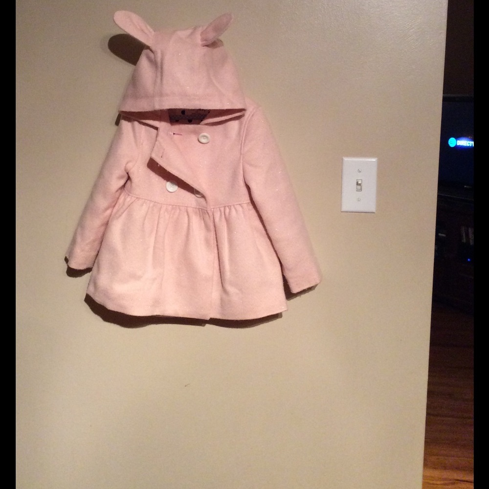 Girls winter peacoat