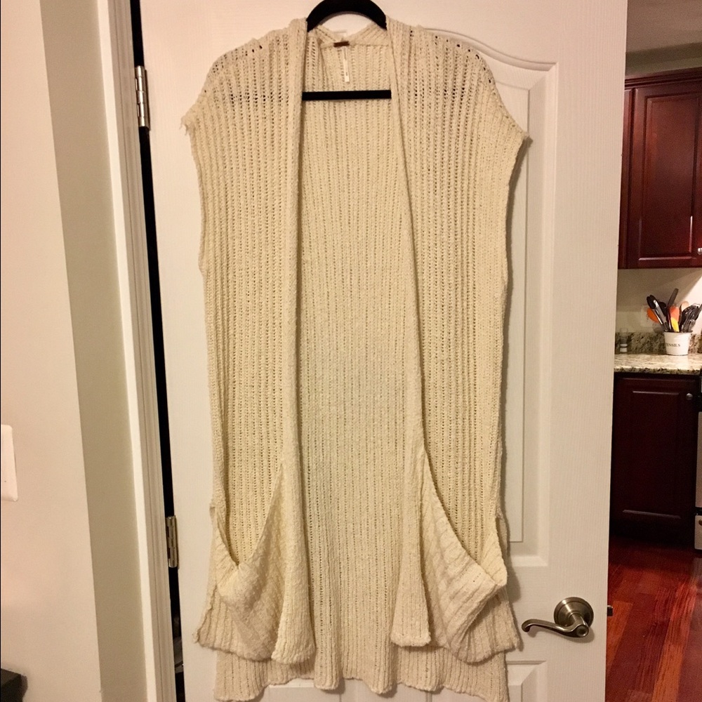 Free People Sloppy Pocket Cardigan