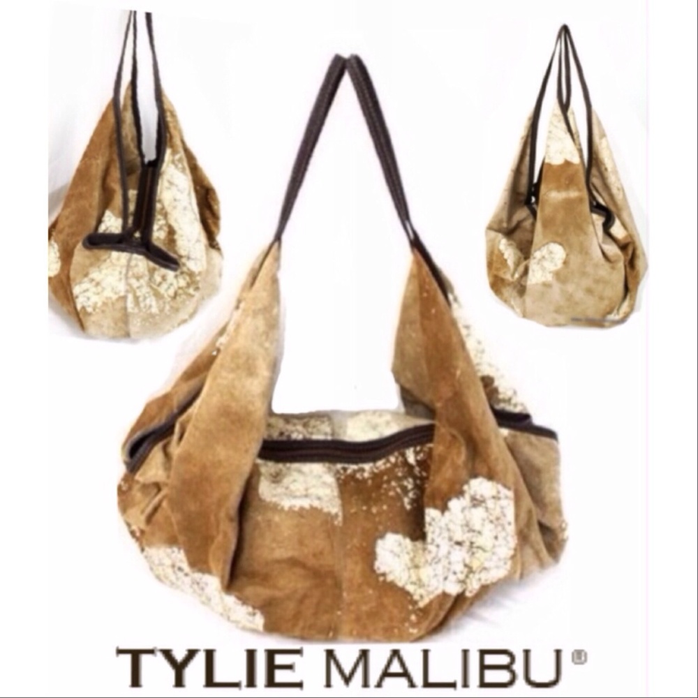 TYLIE MALIBU Nomad Bag Crackle Leather