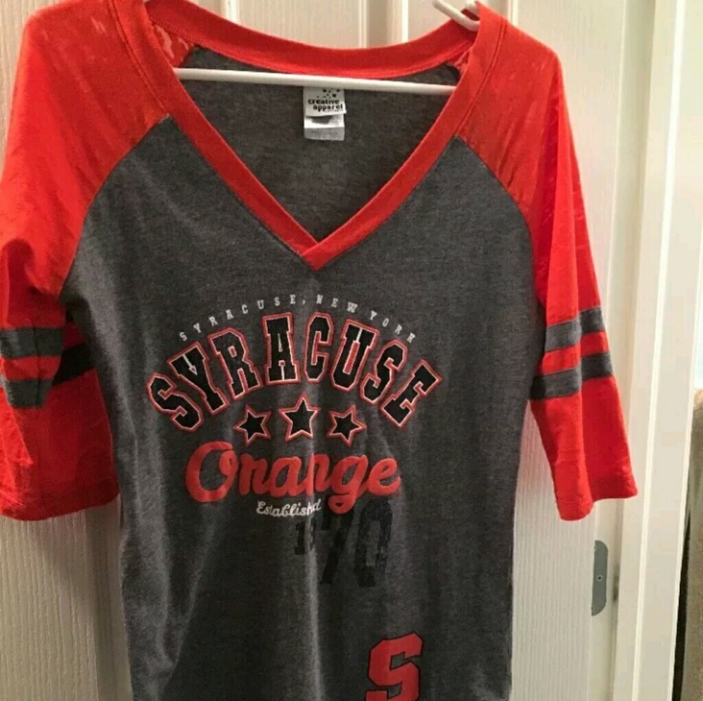 Syracuse Jr. Large basball tee