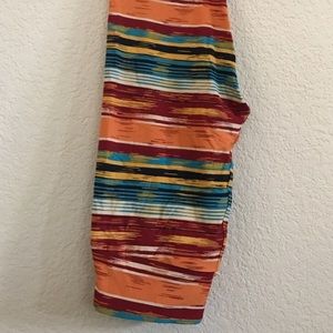 Lularoe Striped OS Leggings