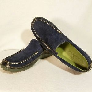 Cole Haan Tucker Venetian Blue Suede Leather Sz 9M