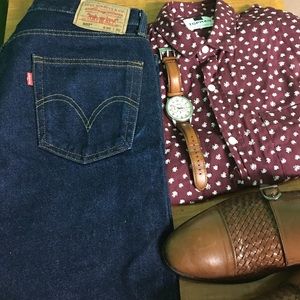 Levi 505 Dark Blue Jeans