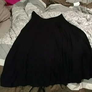 EUC Gap Foldover Maxi Skirt