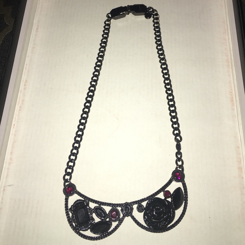 Black Statement Necklace!