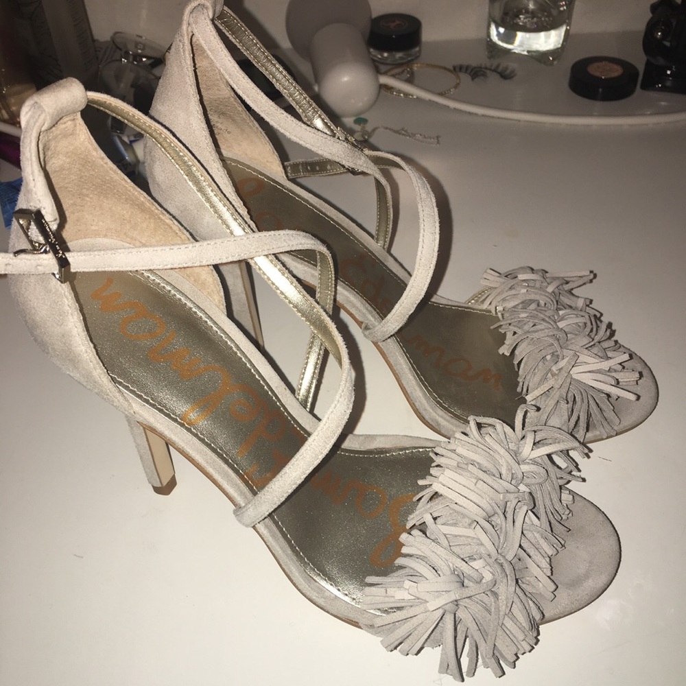 Sam Edelman Grey Heels/Shoes