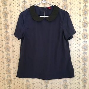 Peter Pan collar top