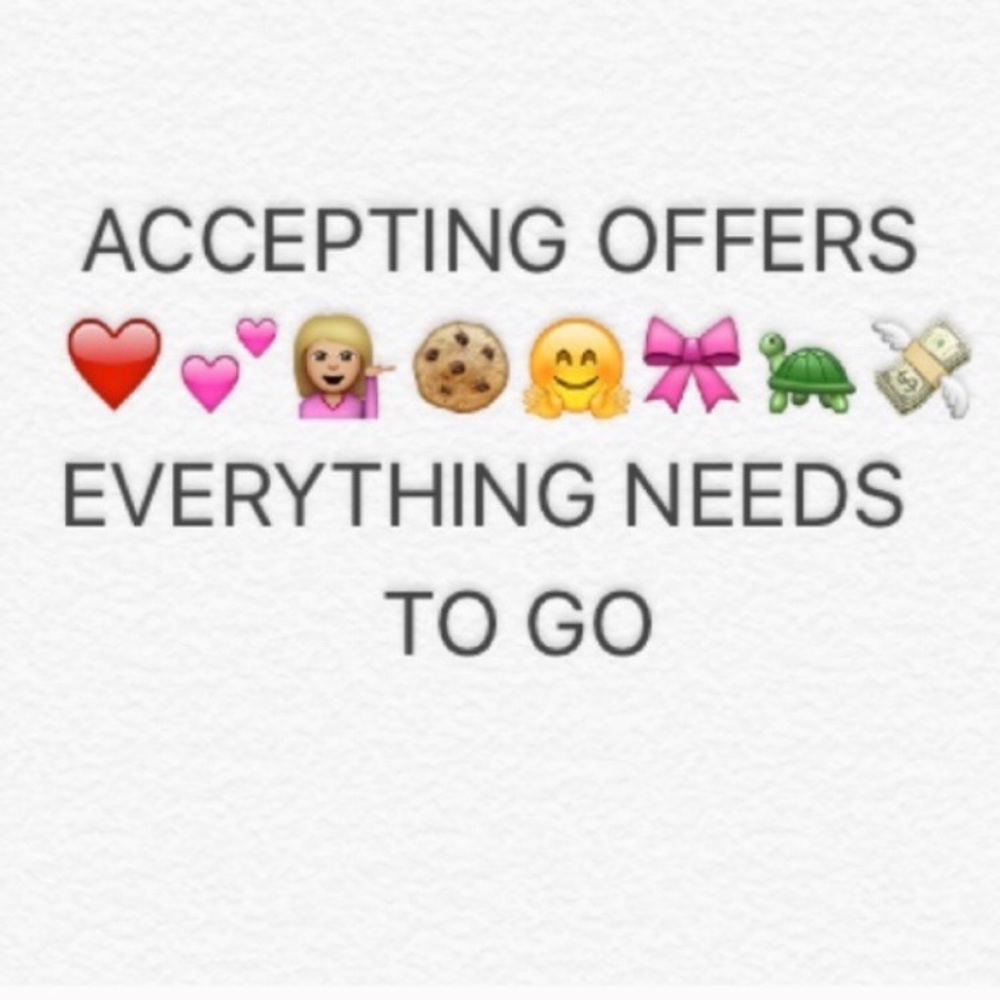 All reasonable offers accepted.