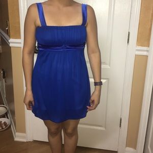 Blue dress