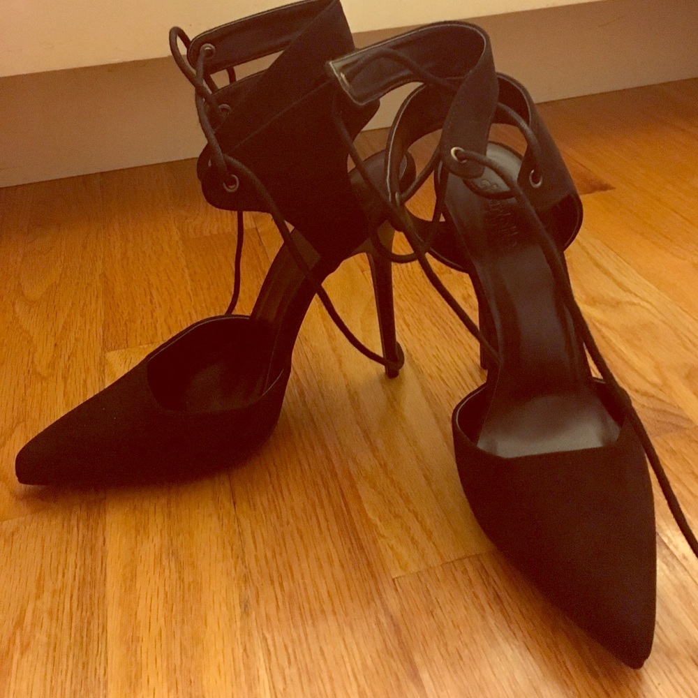 Black heels