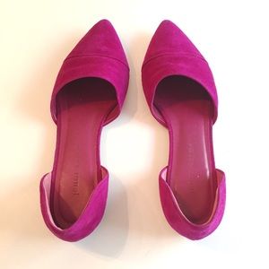 Jenni Kayne Fuschia D'orsay flats size 8.5