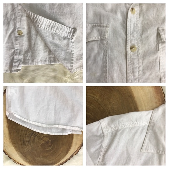 Converse One Star Button Down Long Sleeve Ivory - Picture 4 of 4