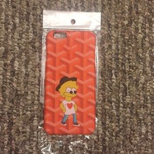 GOYARD IPHONE 6S LISA SIMPSON ART PHONECASE