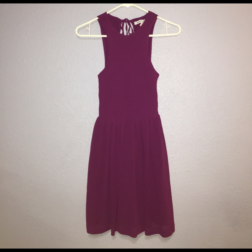 Purple Small Keyhole dress