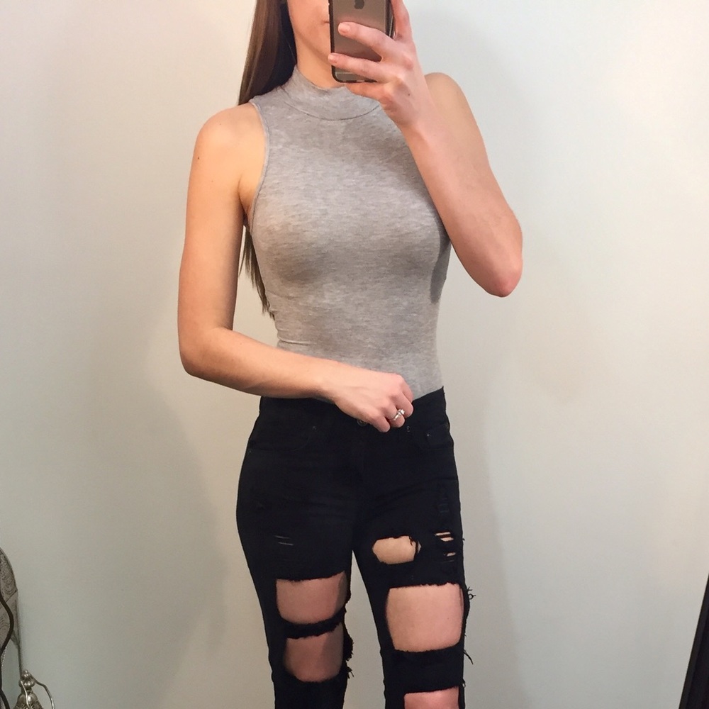 KORI White Casual Bodysuit - Picture 5 of 5