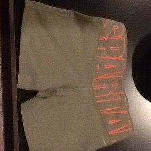 Reebok Spartan booty shorts small