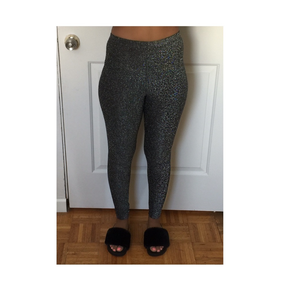 Sparkly leggings
