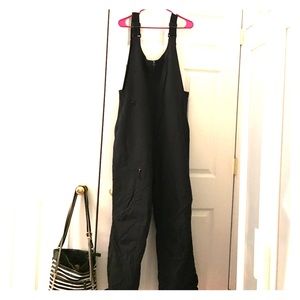 White Sierra black snow bib women's XL