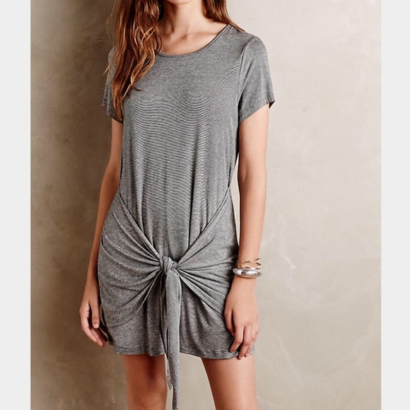 wrap t shirt dress