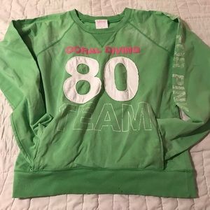 Victoria's Secret Pink "Coral diving" sweatshirt
