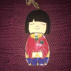 Adorable Harajuku-esque Schoolgirl Necklace!!