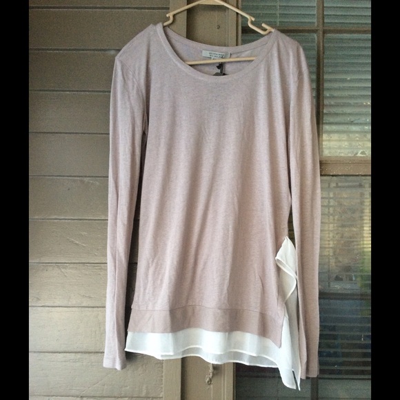 All Saints Miro long sleeve top size US 0 - Picture 3 of 3