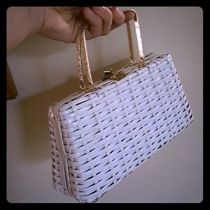 Unique Vintage Wicker Purse