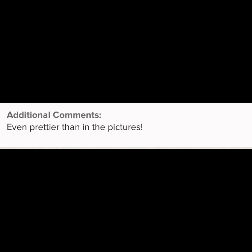 Feedback from Sparkly Case Buyer