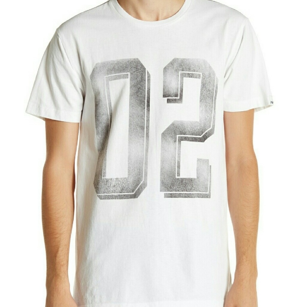 Men's True Religion T-shirt White M L New - Picture 7 of 8