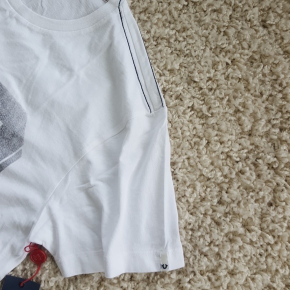 Men's True Religion T-shirt White M L New - Picture 3 of 8