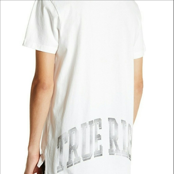 Men's True Religion T-shirt White M L New - Picture 8 of 8