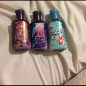 Bath&bodyworks travel size lotions