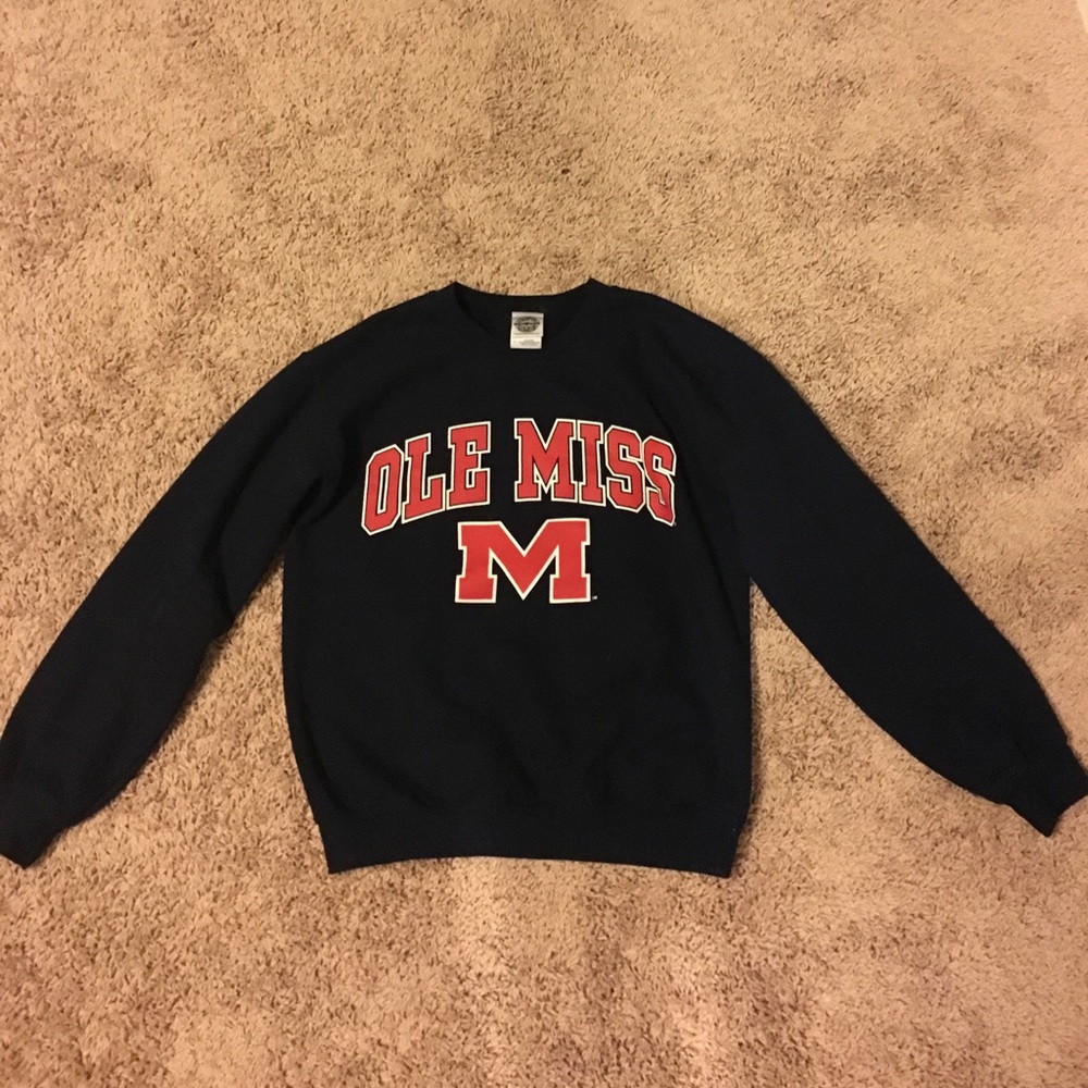Ole miss crew neck