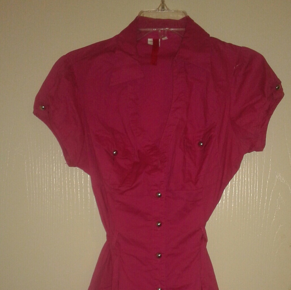 A nice shirt worn once !!