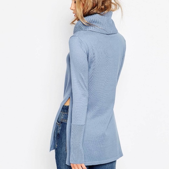 ASOS Tunic with Chunky Neck Roll - Picture 3 of 6