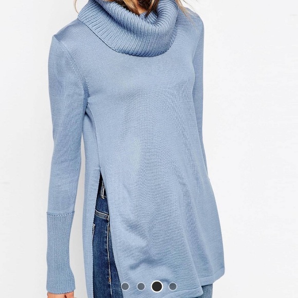 ASOS Tunic with Chunky Neck Roll - Picture 4 of 6