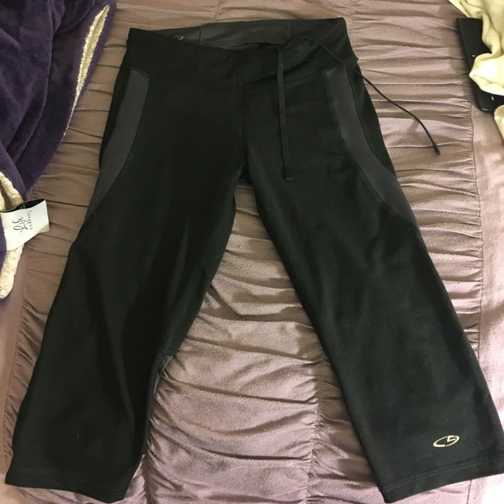 Champion black/ grey workout leggings