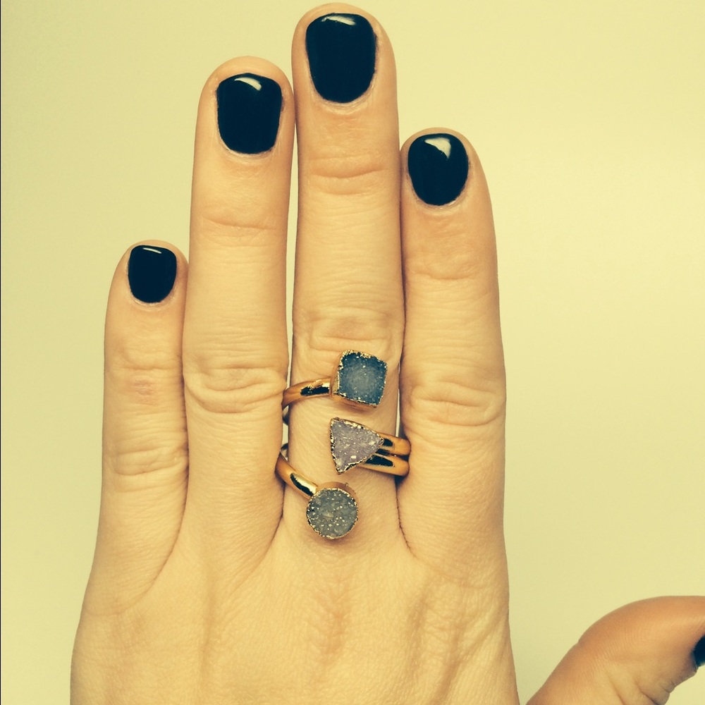 Druzy ring