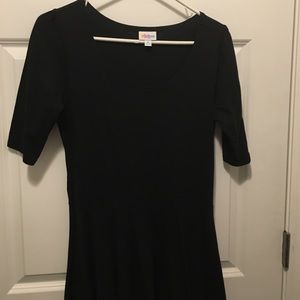 Medium all black LuLaRoe Nicole dress!!