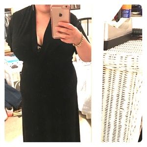 Lane Bryant slinky dress with cowl neck.  18/20/22
