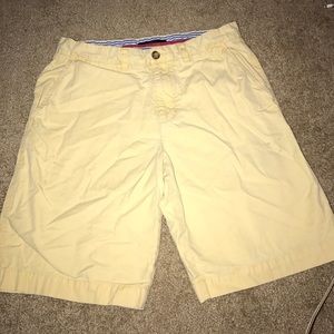Yellow shorts