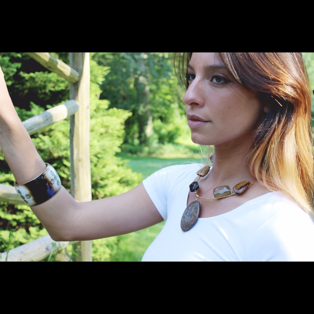 Multi stone necklace - Picture 2 of 2