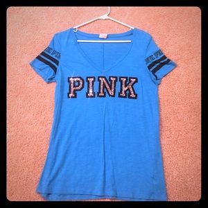 Victoria's Secret Pink sequined tee shirt