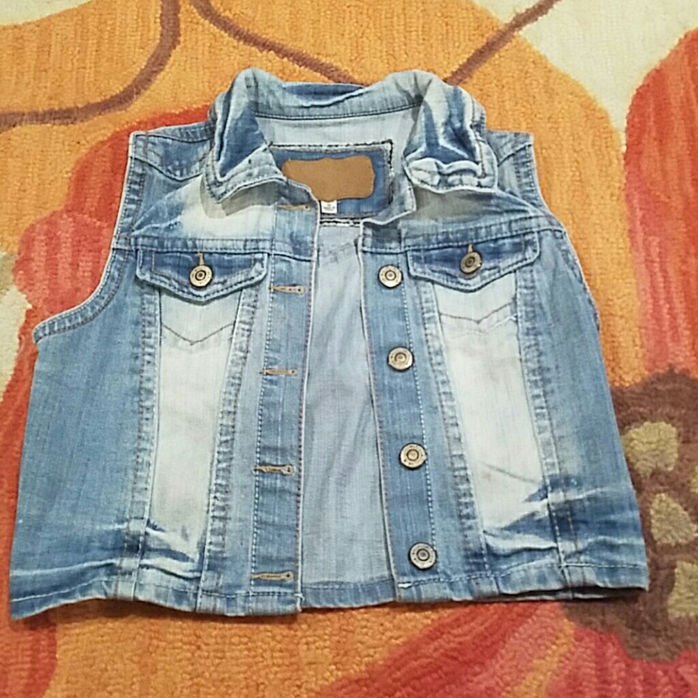 Cute jean vest